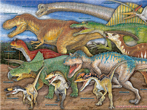 ジグソーパズル 恐竜